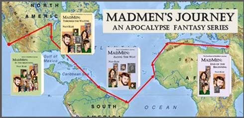 MadMen’s Journey – The 4-Book Apocalypse Fantasy Series